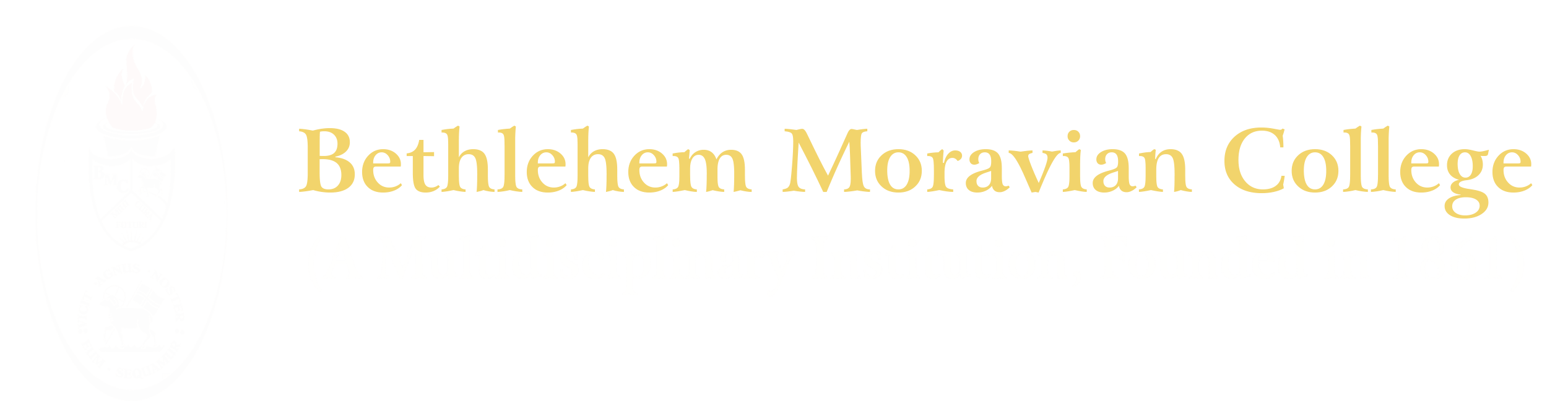 Bethlehem Moravian College logo